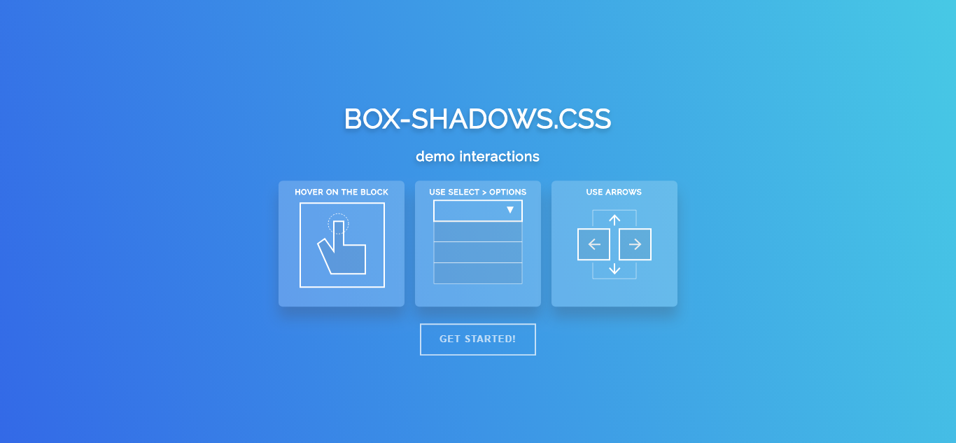 CSS Box Shadows đẹp cho tùy chỉnh giao diện webisite