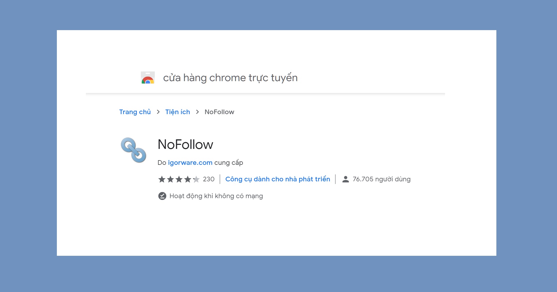 Cách kiểm tra link NoFollow, DoFollow trên Chrome