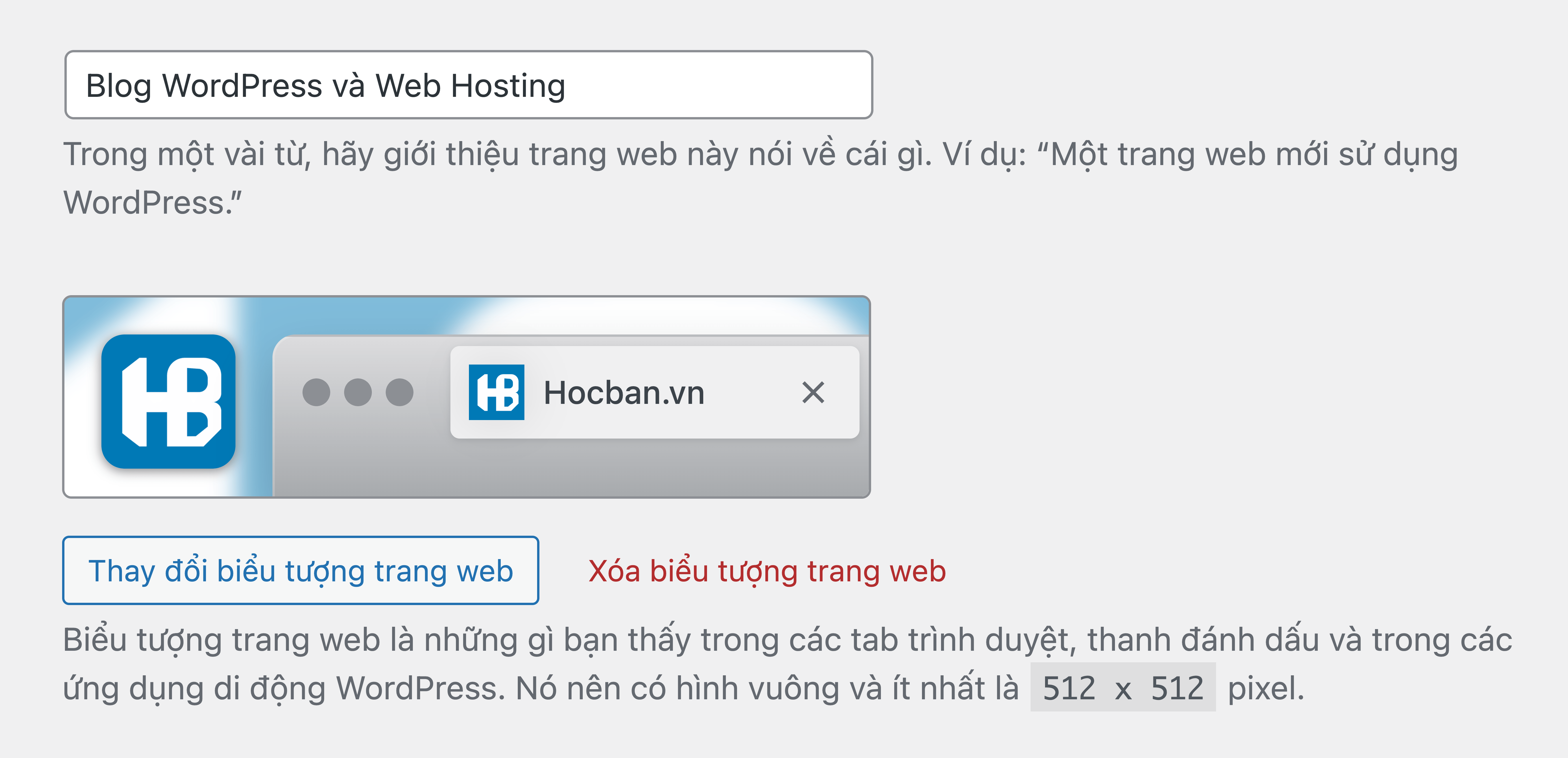 Favicon Hocban.vn được vẽ bằng AutoCAD năm 2016