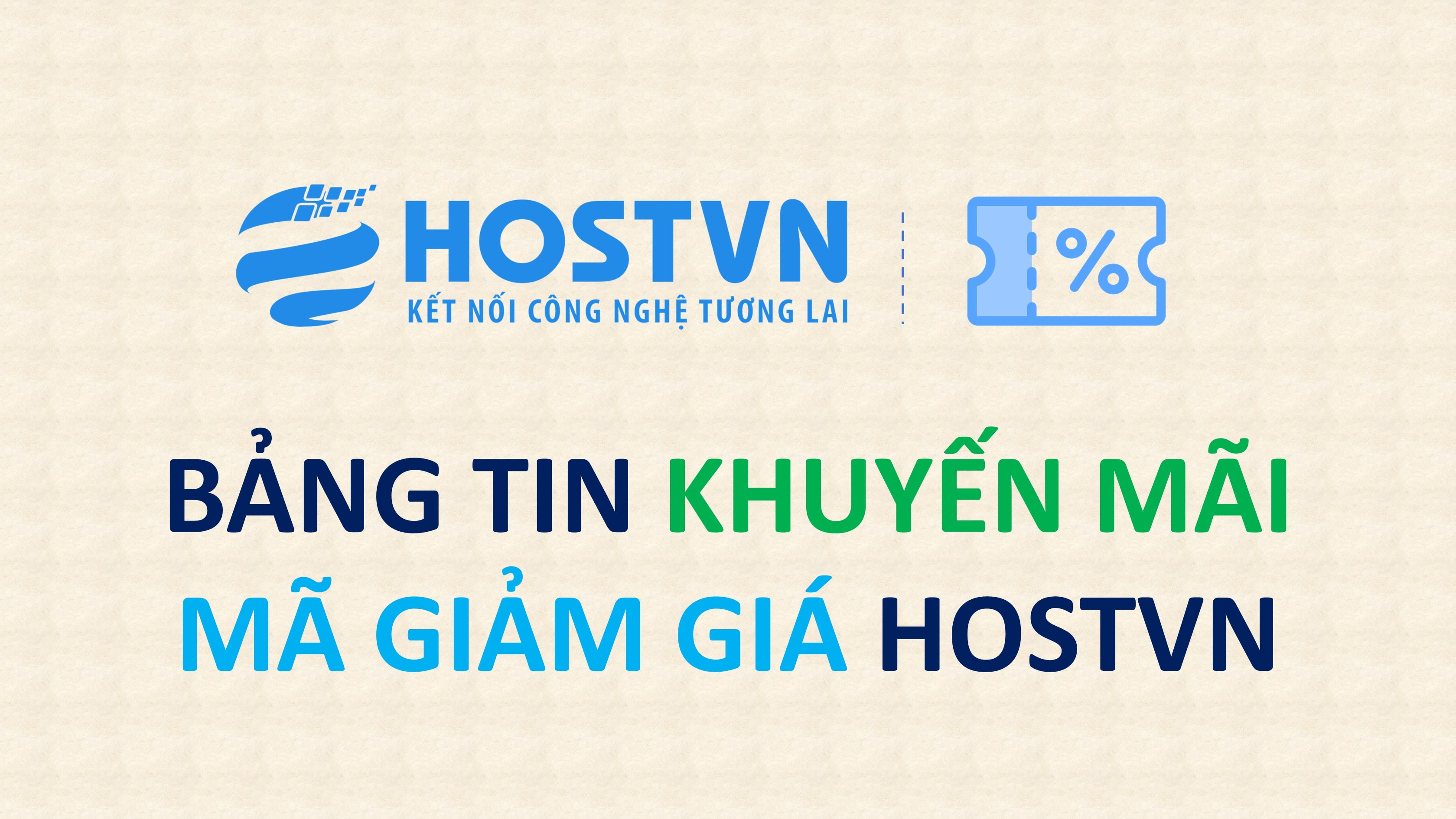 Khuyến mãi, mã giảm giá HOSTVN