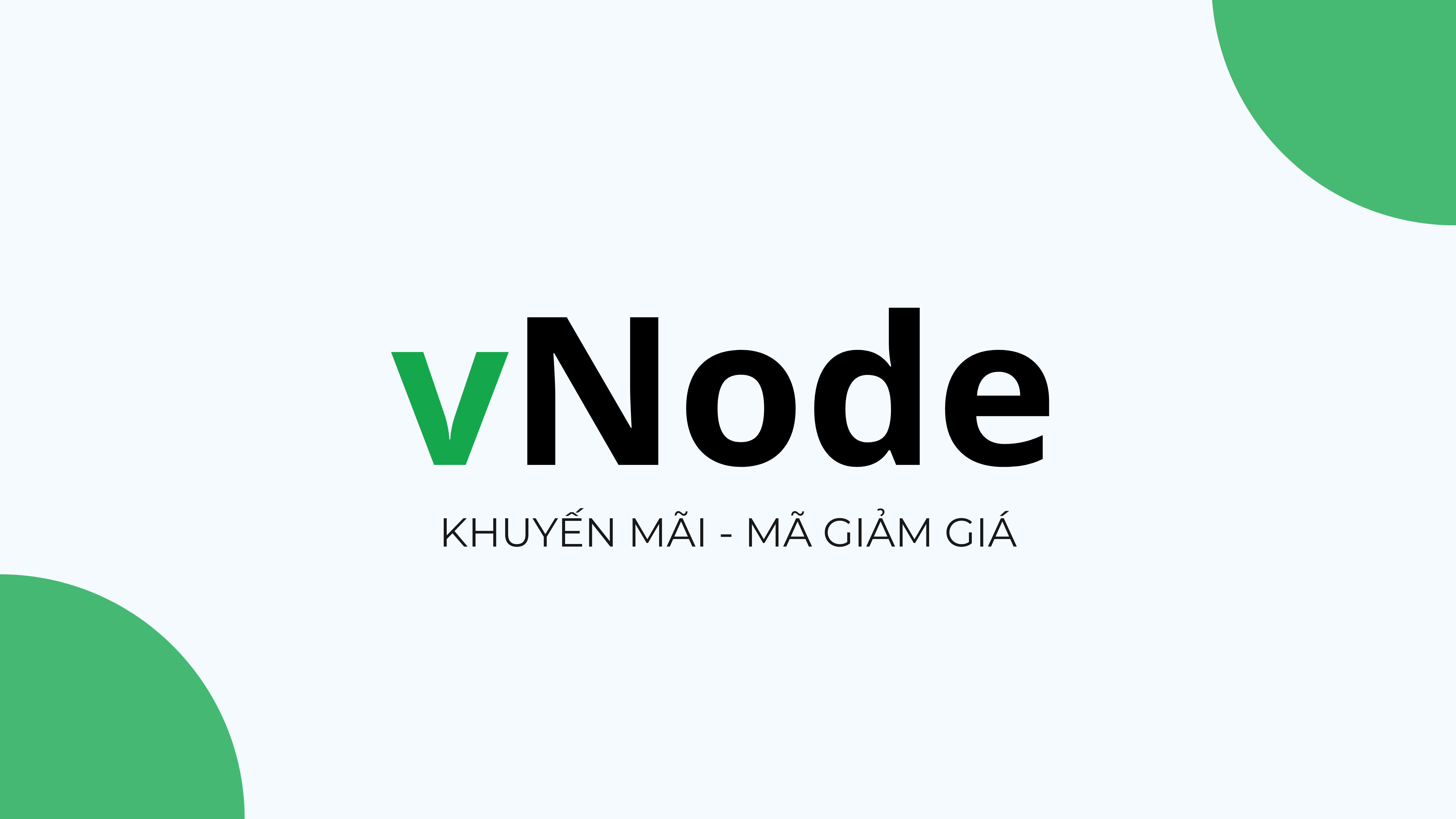 Khuyến mãi, mã giảm giá vNode