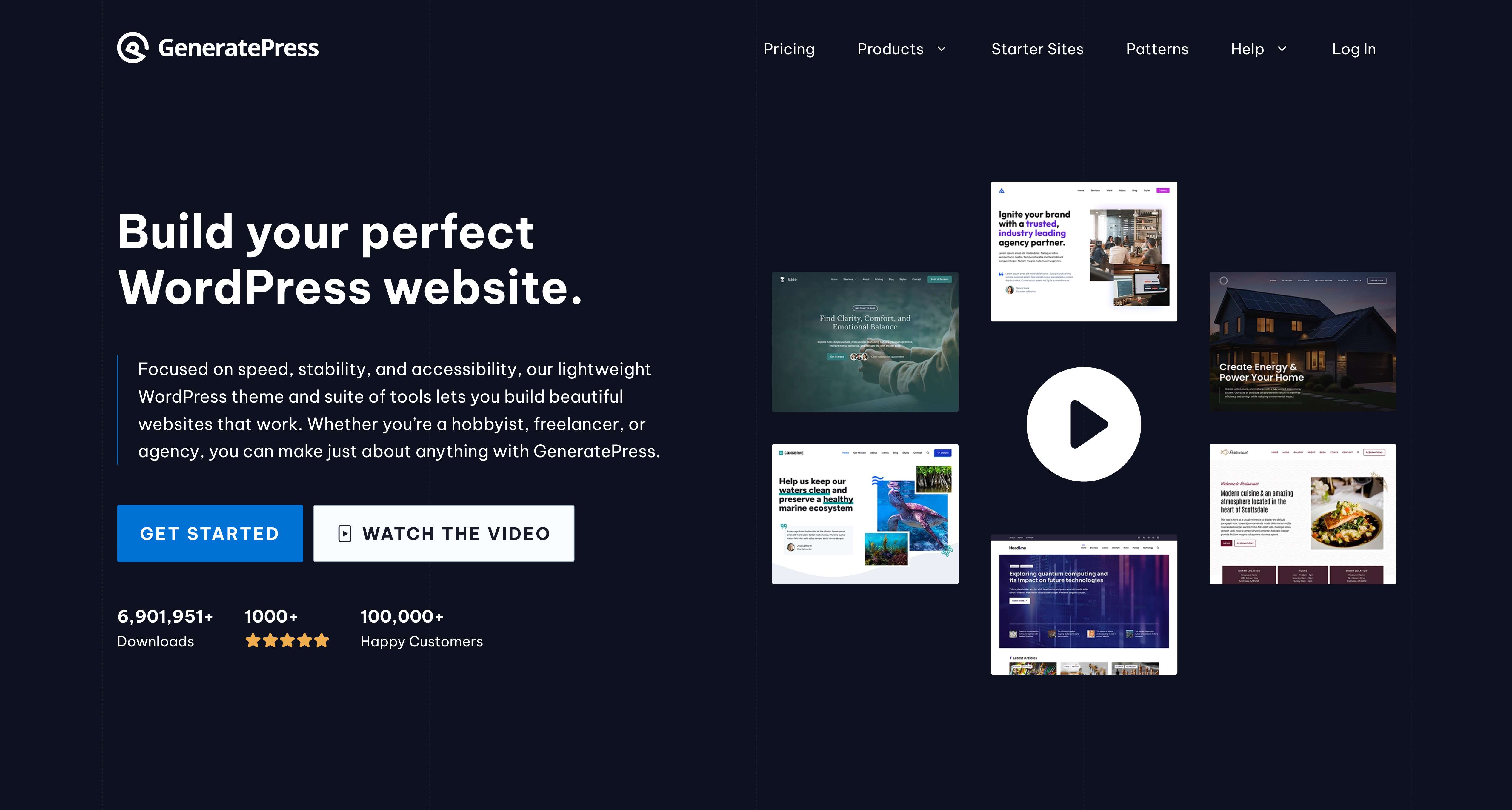 Những website dùng theme GeneratePress 