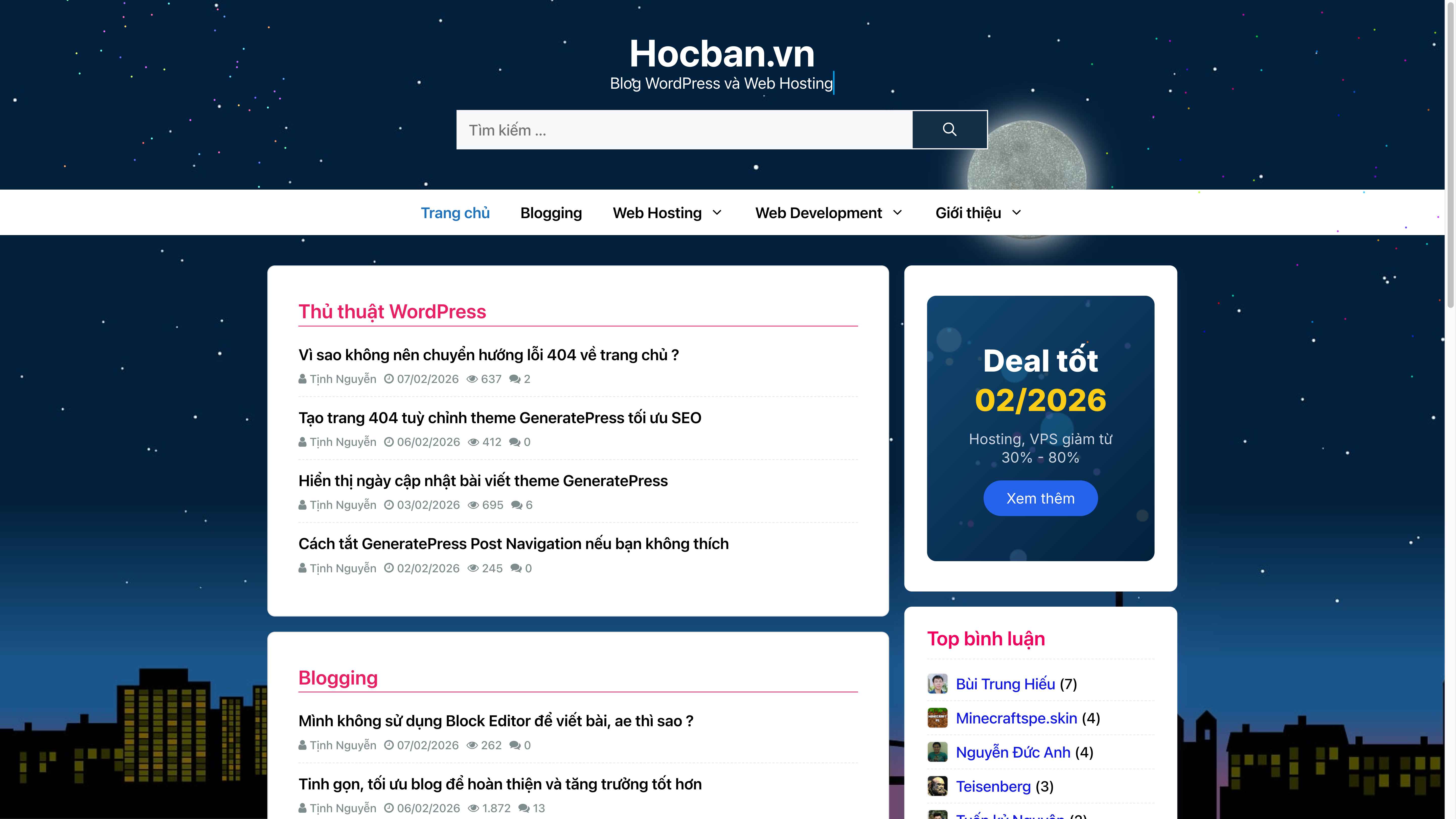 Hiệu ứng pháo hoa HTML, CSS siêu nhẹ cho website WordPress