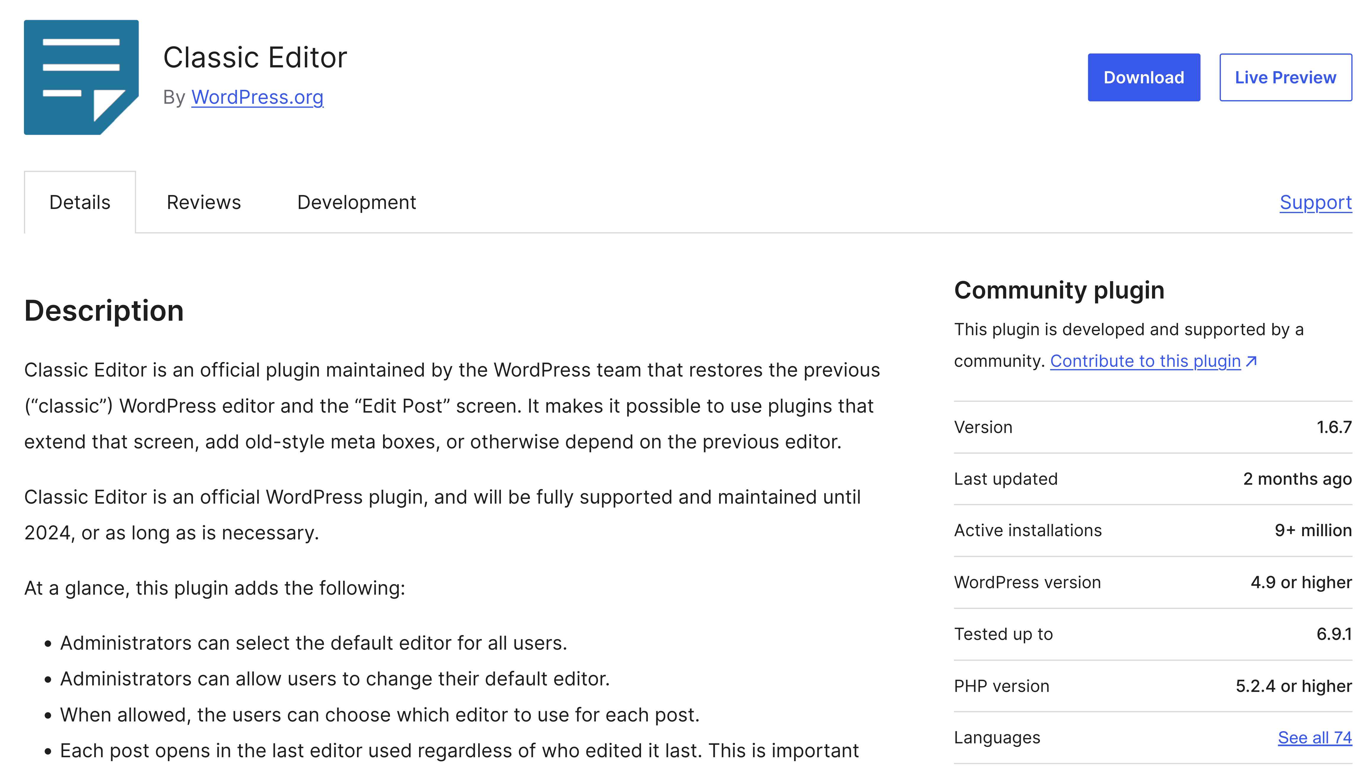 Vì sao mình không sử dụng WordPress Block Editor để viết bài ?