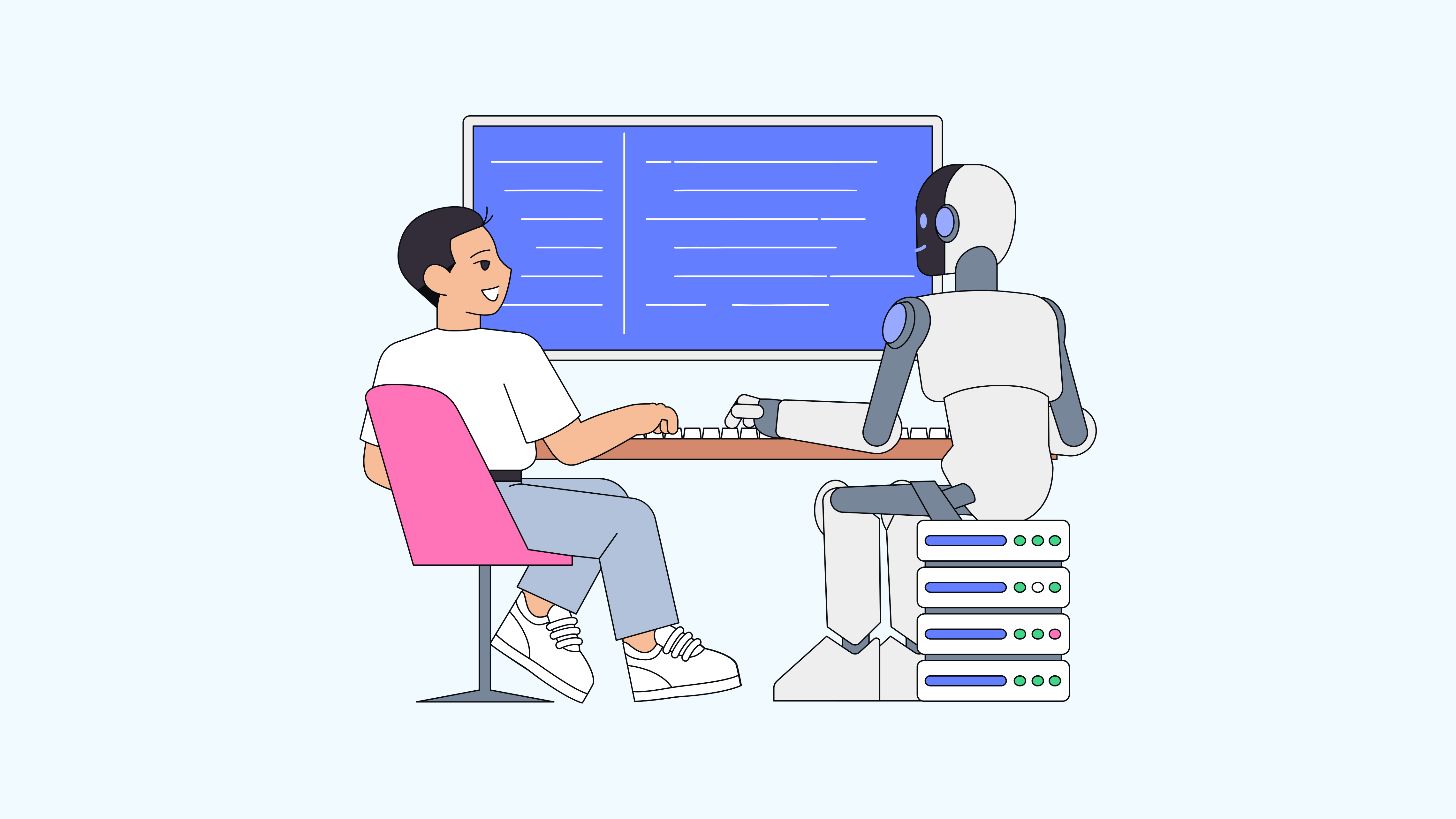 Xu hướng chuyển từ Học Bạn sang Học AI (ảnh minh hoạ)